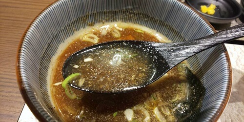 醤油つけ麺スープ